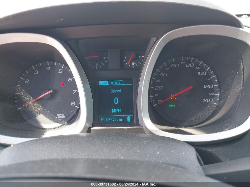 2016 Chevrolet Equinox Lt VIN: 2GNFLFEK7G6153935 Lot: 39731502