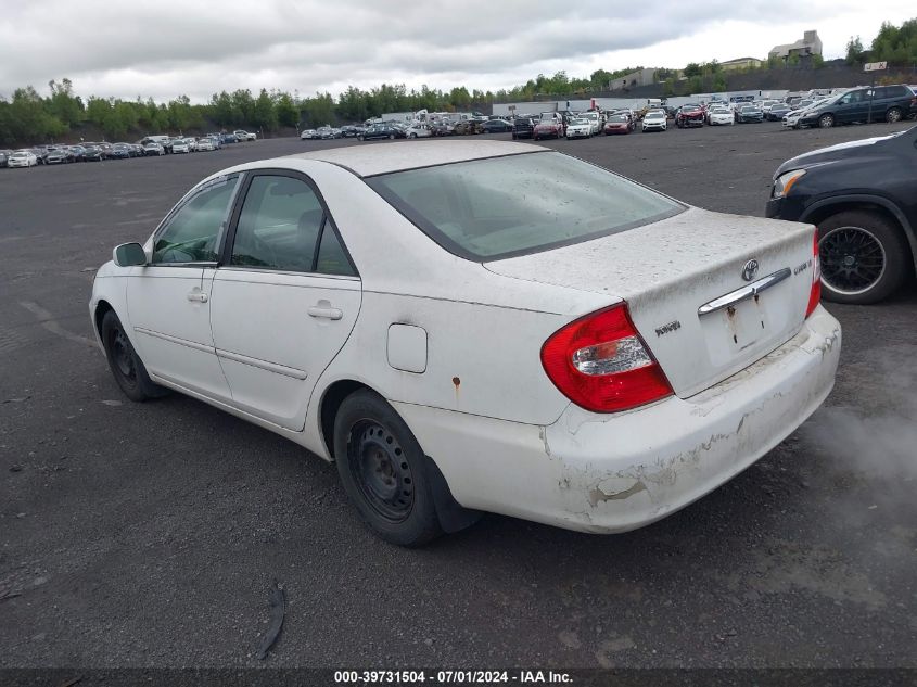 2003 Toyota Camry Le VIN: 4T1BE32K33U119213 Lot: 39731504