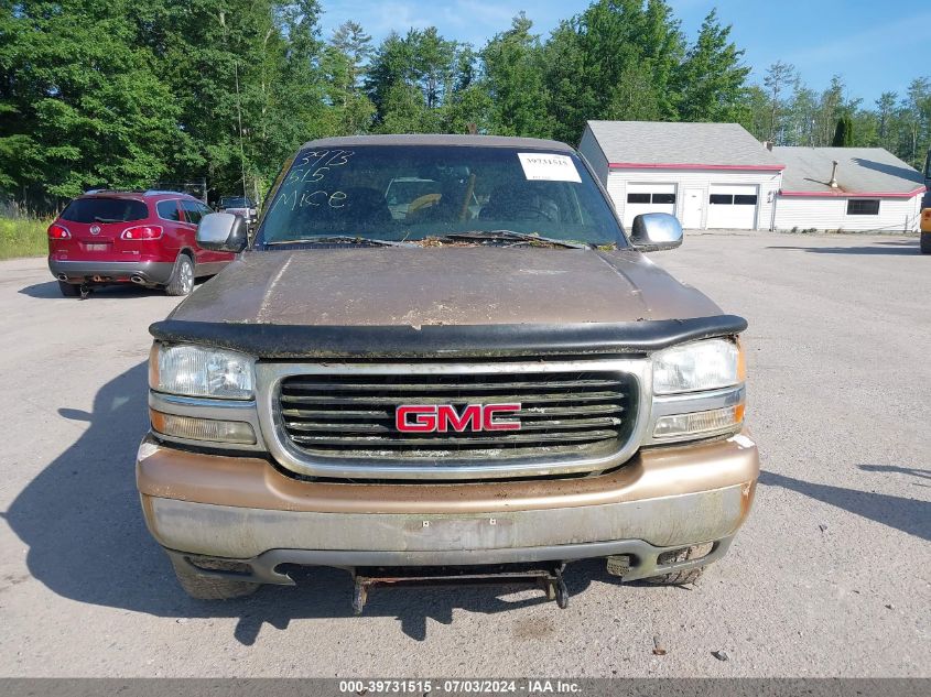 2000 GMC Sierra 1500 Sle VIN: 1GTEK19T5YE164118 Lot: 39731515