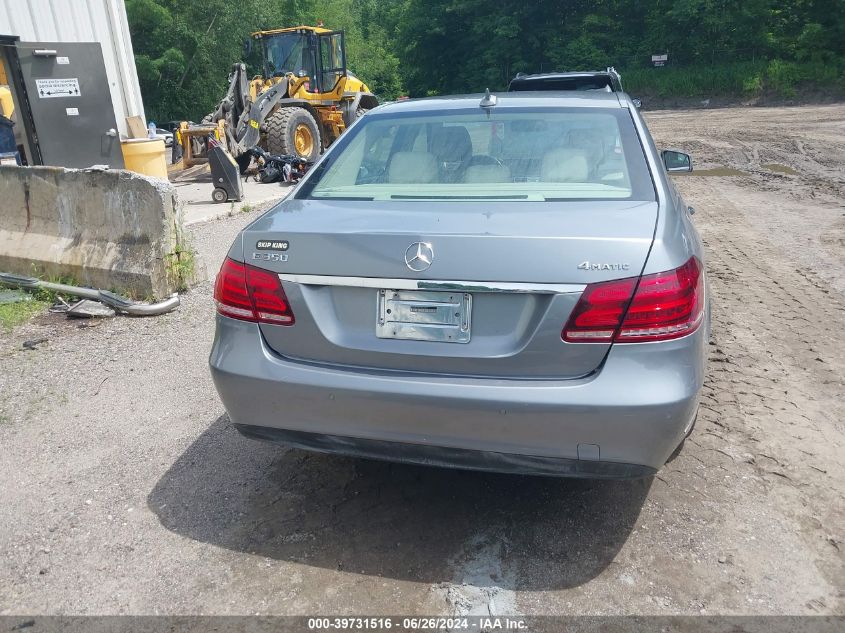 2014 Mercedes-Benz E 350 4Matic VIN: WDDHF8JBXEB066427 Lot: 39731516