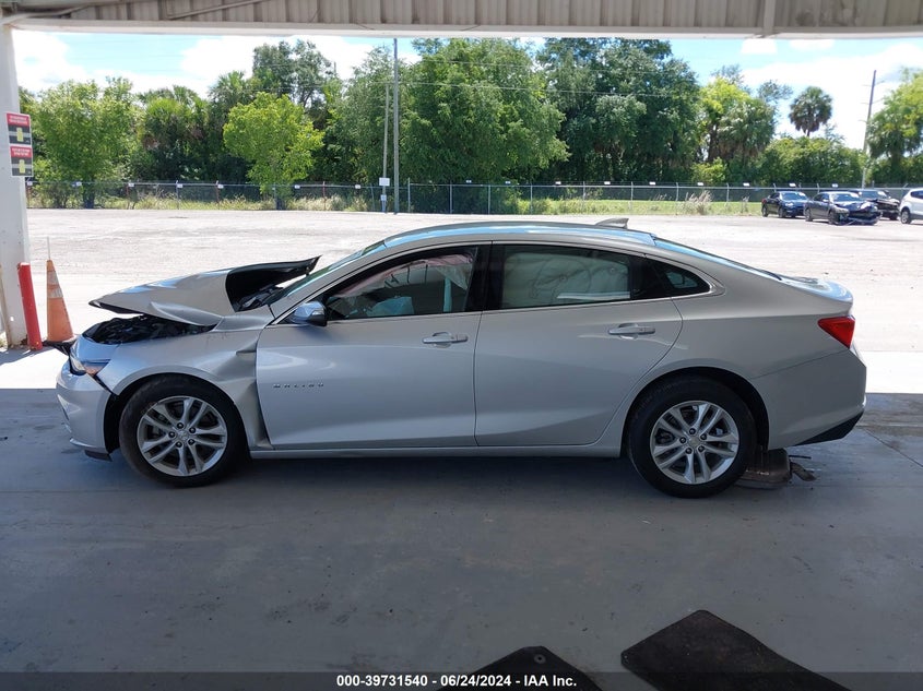 2018 Chevrolet Malibu Lt VIN: 1G1ZD5ST5JF104751 Lot: 39731540