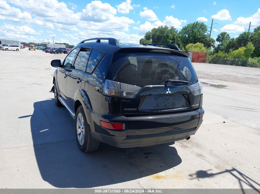 2012 Mitsubishi Outlander Se VIN: JA4AS3AW6CU009330 Lot: 39731550