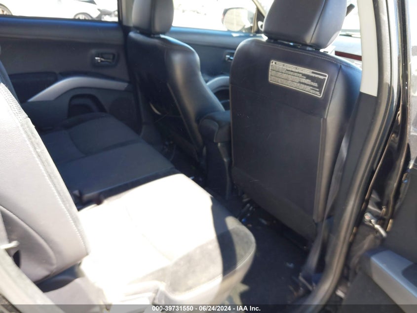 2012 Mitsubishi Outlander Se VIN: JA4AS3AW6CU009330 Lot: 39731550