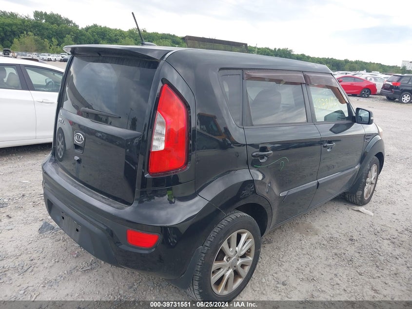 2012 Kia Soul +/!/Sport VIN: KNDJT2A66C7744126 Lot: 39731551