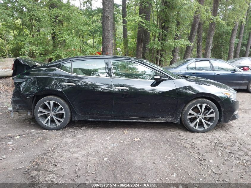 2018 Nissan Maxima 3.5 Platinum VIN: 1N4AA6AP4JC371992 Lot: 39731574