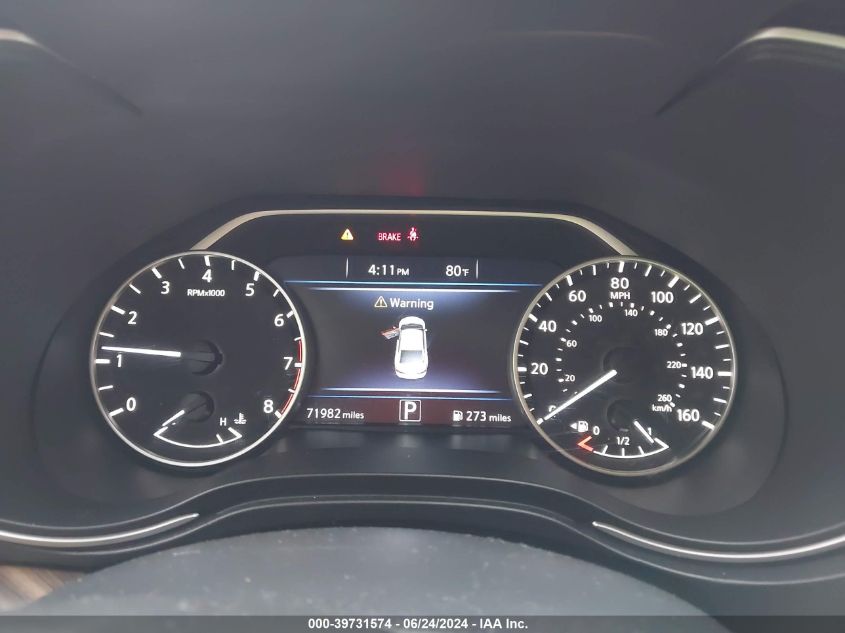 2018 Nissan Maxima 3.5 Platinum VIN: 1N4AA6AP4JC371992 Lot: 39731574