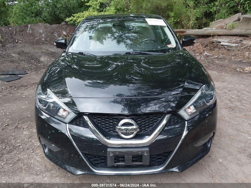 2018 Nissan Maxima 3.5 Platinum VIN: 1N4AA6AP4JC371992 Lot: 39731574