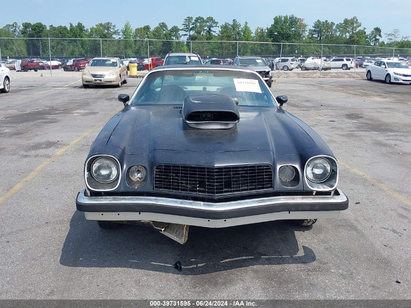 1975 Chevrolet Camaro VIN: 1Q87H5N603535 Lot: 39731595