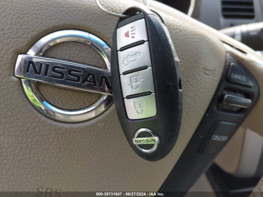 2012 Nissan Murano S/Sl/Le VIN: JN8AZ1MUXCW117765 Lot: 39731607