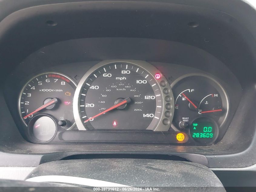 2004 Honda Pilot Ex-L VIN: 2HKYF18644H571628 Lot: 39731612