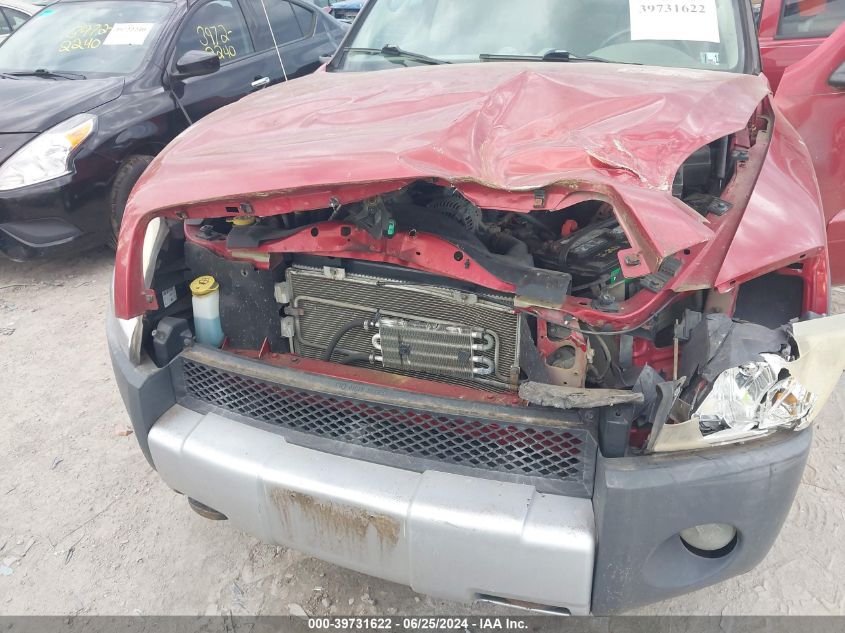 2006 Mitsubishi Raider Durocross VIN: 1Z7HC38N36S540472 Lot: 39731622