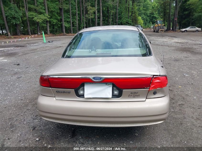 1998 Ford Contour VIN: 1FAFP66L5WK268121 Lot: 39731623