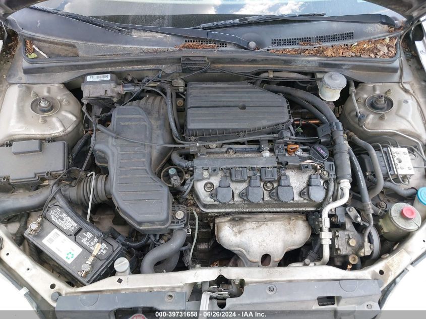 2003 Honda Civic Ex VIN: 1HGEM22933L056892 Lot: 39731658