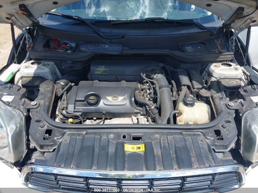 2012 Mini Cooper S Countryman VIN: WMWZC3C5XCWL86304 Lot: 39731660