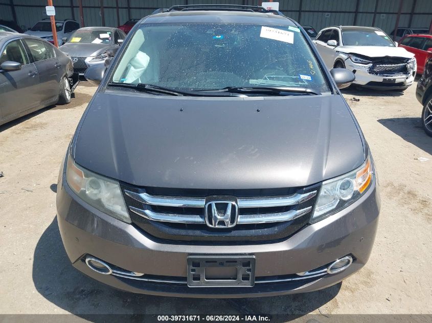 2016 Honda Odyssey Touring/Touring Elite VIN: 5FNRL5H92GB143638 Lot: 39731671