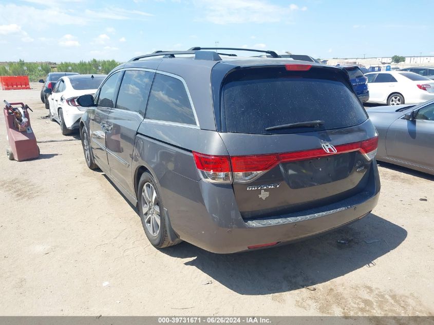 2016 Honda Odyssey Touring/Touring Elite VIN: 5FNRL5H92GB143638 Lot: 39731671