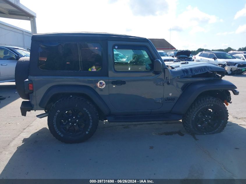 2021 Jeep Wrangler Sport VIN: 1C4GJXAN3MW832451 Lot: 39731698