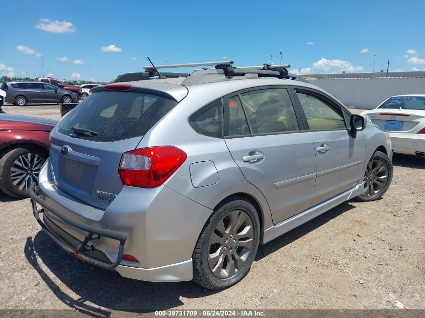 2012 Subaru Impreza 2.0I Sport Premium VIN: JF1GPAL68CG244058 Lot: 39731709