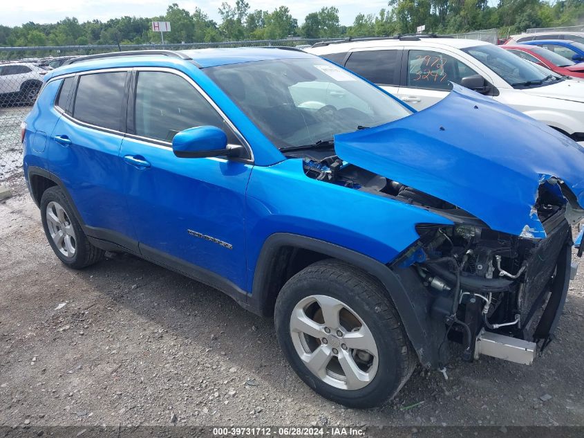 2019 Jeep Compass Latitude 4X4 VIN: 3C4NJDBB6KT656038 Lot: 39731712