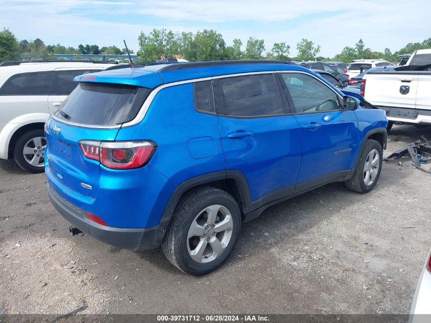 2019 Jeep Compass Latitude 4X4 VIN: 3C4NJDBB6KT656038 Lot: 39731712