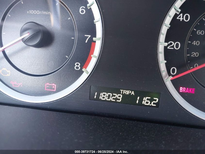 2010 Honda Accord Ex VIN: 1HGCS1A77AA005086 Lot: 39731724