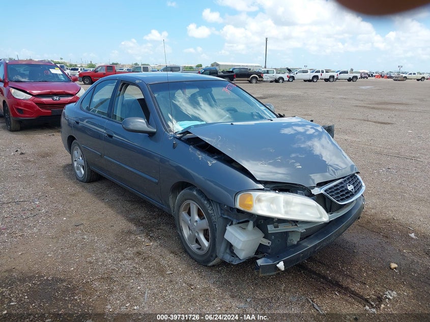 2000 Nissan Sentra Gxe/Xe VIN: 3N1CB51D3YL344705 Lot: 39731726