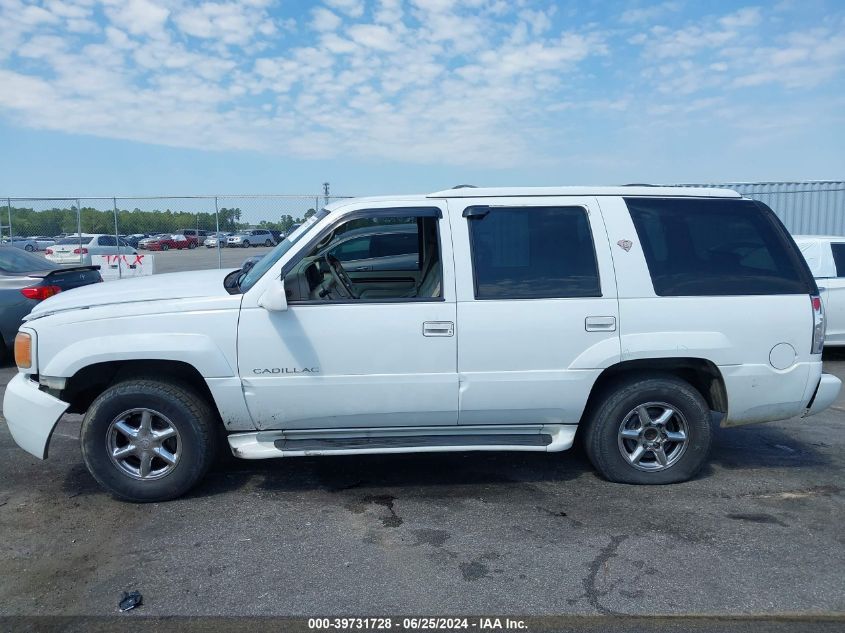 2000 Cadillac Escalade Standard VIN: 1GYEK13R2YR127320 Lot: 39731728