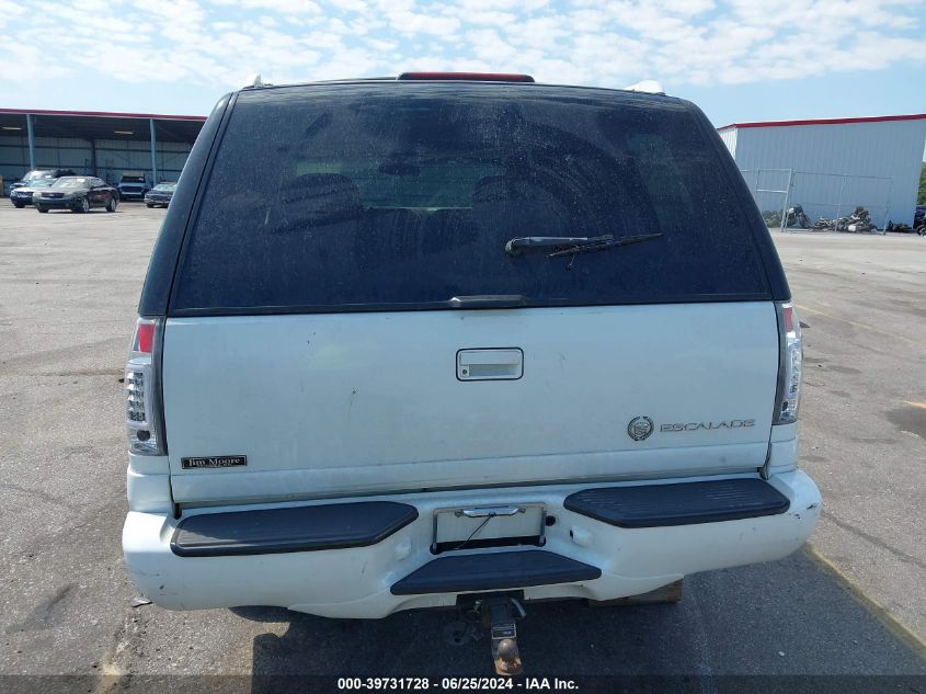 2000 Cadillac Escalade Standard VIN: 1GYEK13R2YR127320 Lot: 39731728