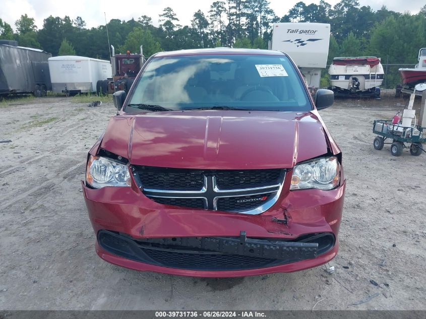 2014 Dodge Grand Caravan Se VIN: 2C4RDGBG0ER141193 Lot: 39731736