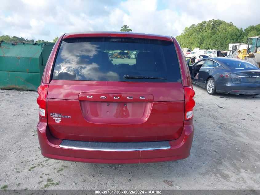 2014 Dodge Grand Caravan Se VIN: 2C4RDGBG0ER141193 Lot: 39731736