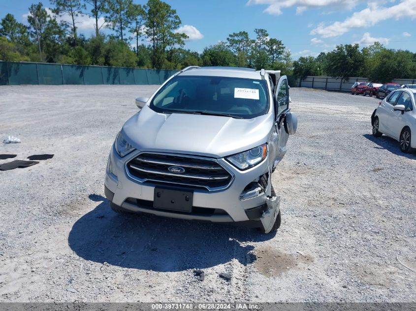 2018 Ford Ecosport Titanium VIN: MAJ6P1WL9JC176533 Lot: 39731748