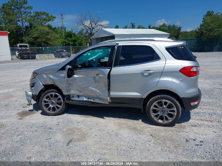 2018 Ford Ecosport Titanium VIN: MAJ6P1WL9JC176533 Lot: 39731748