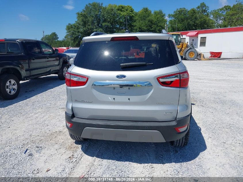 2018 Ford Ecosport Titanium VIN: MAJ6P1WL9JC176533 Lot: 39731748