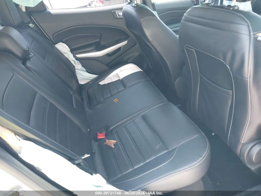 2018 Ford Ecosport Titanium VIN: MAJ6P1WL9JC176533 Lot: 39731748