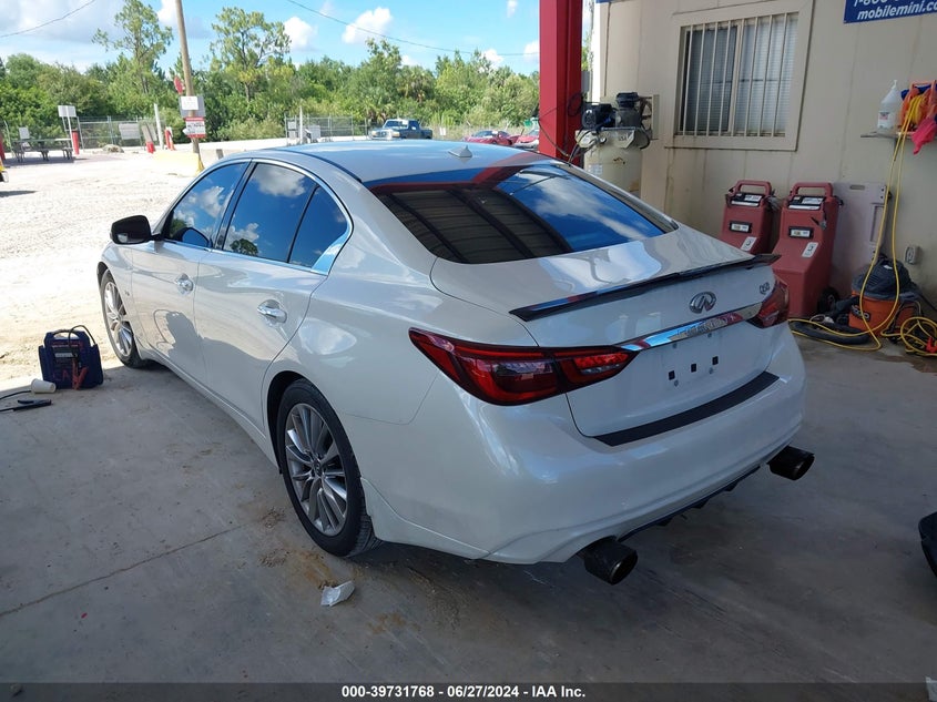 2018 Infiniti Q50 3.0T Luxe VIN: JN1EV7APXJM362992 Lot: 39731768