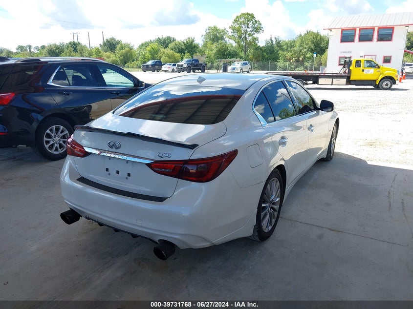 2018 Infiniti Q50 3.0T Luxe VIN: JN1EV7APXJM362992 Lot: 39731768