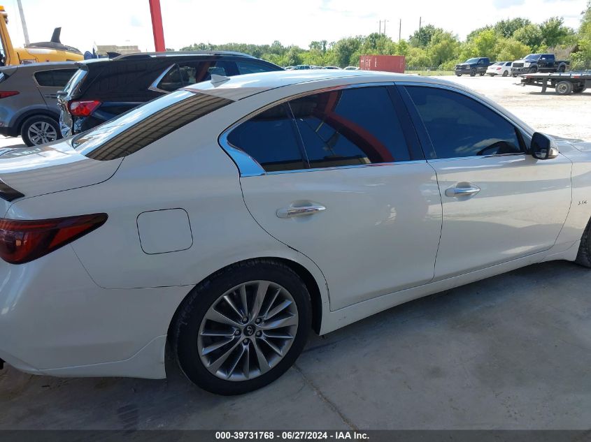 2018 Infiniti Q50 3.0T Luxe VIN: JN1EV7APXJM362992 Lot: 39731768