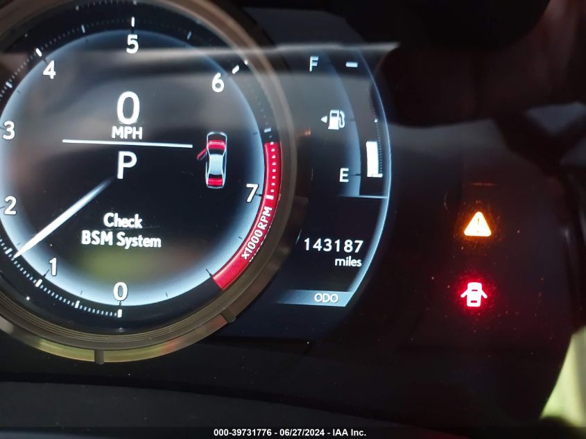 2016 Lexus Is 350 VIN: JTHCE1D20G5011236 Lot: 39731776