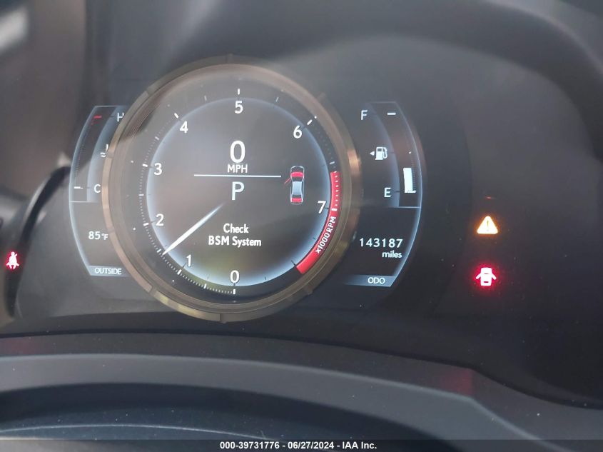 2016 Lexus Is 350 VIN: JTHCE1D20G5011236 Lot: 39731776