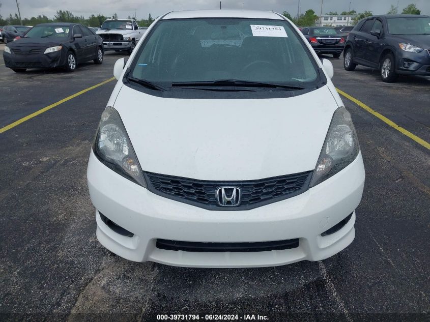 2012 Honda Fit Sport VIN: JHMGE8H55CC028618 Lot: 39731794