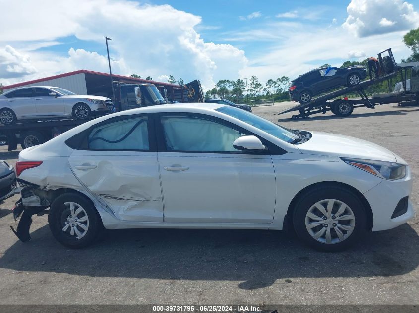 2020 Hyundai Accent Se VIN: 3KPC24A67LE094360 Lot: 39731795