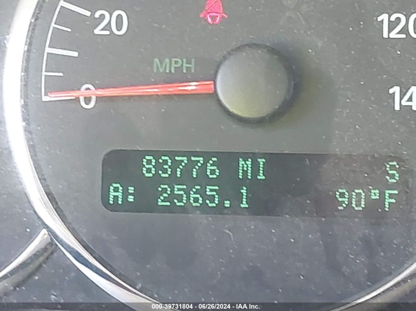 2009 Buick Lacrosse Cxl VIN: 2G4WD582291267994 Lot: 39731804