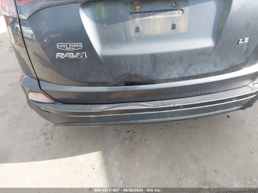 2017 Toyota Rav4 Le VIN: JTMZFREV6HJ702506 Lot: 39731807