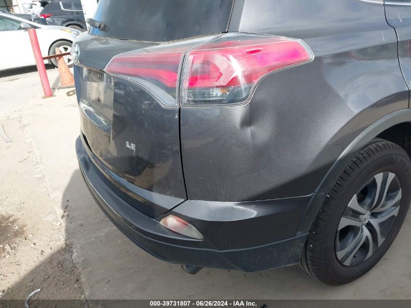 2017 Toyota Rav4 Le VIN: JTMZFREV6HJ702506 Lot: 39731807