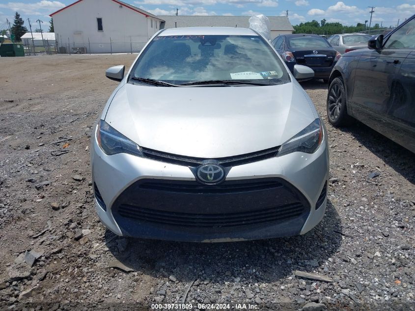 2018 TOYOTA COROLLA LE - 2T1BURHE3JC106225