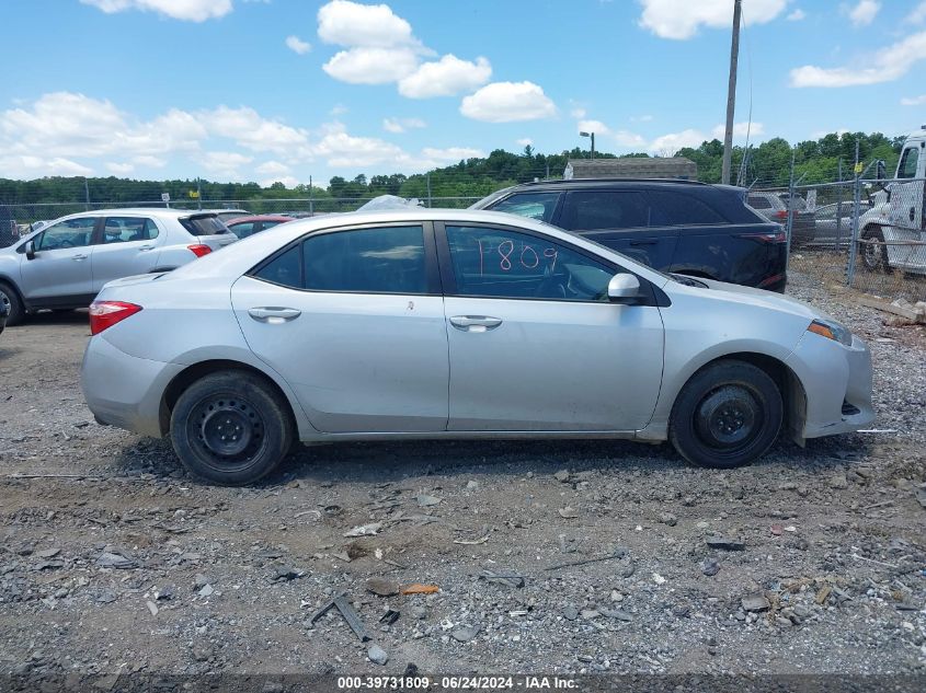 2018 TOYOTA COROLLA LE - 2T1BURHE3JC106225