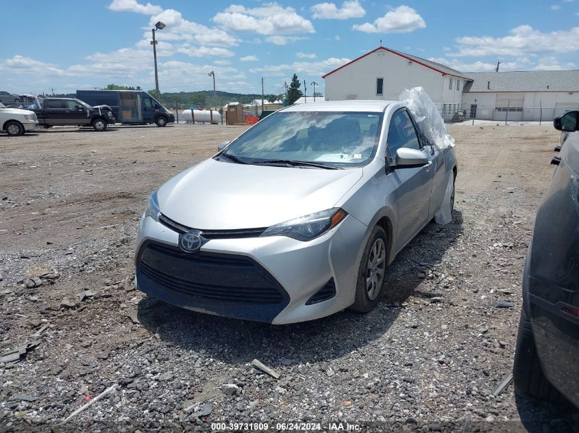 2018 TOYOTA COROLLA LE - 2T1BURHE3JC106225