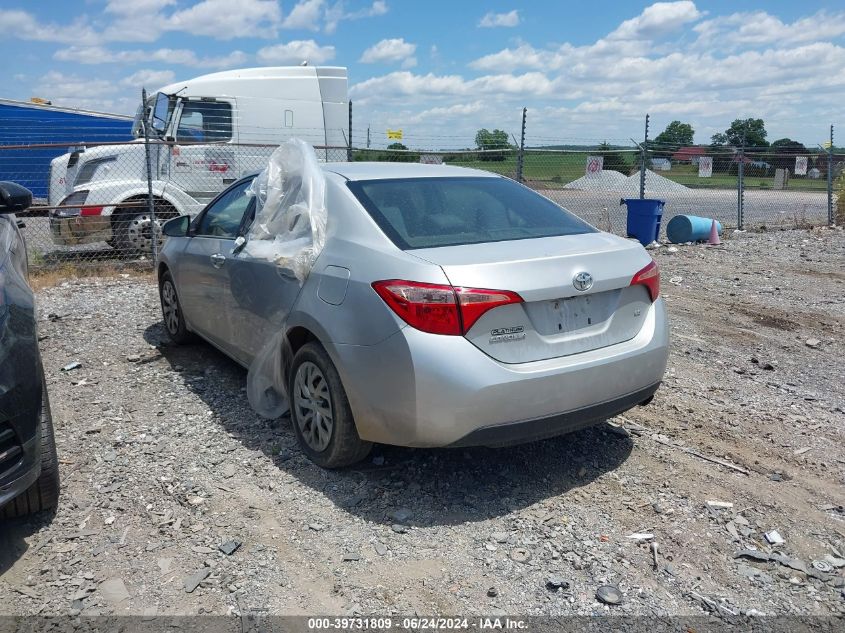 2018 TOYOTA COROLLA LE - 2T1BURHE3JC106225