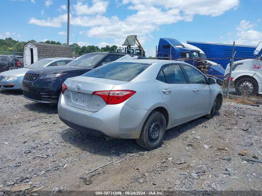 2018 TOYOTA COROLLA LE - 2T1BURHE3JC106225