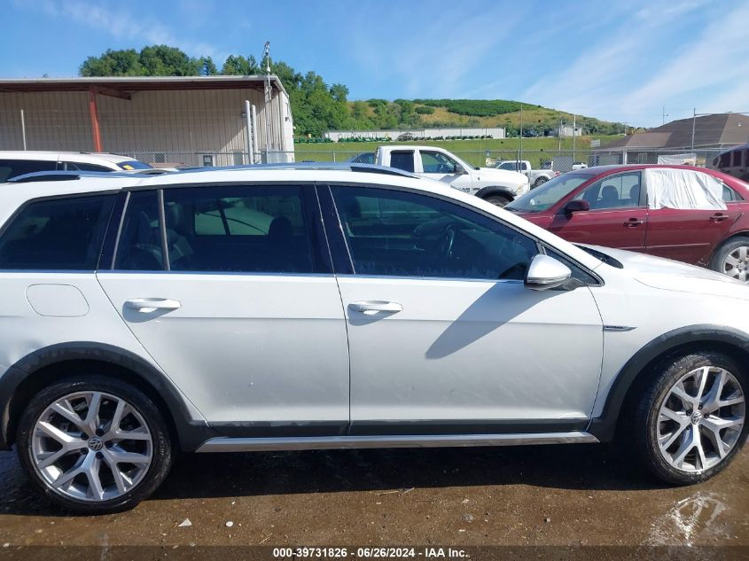 2017 Volkswagen Golf Alltrack Tsi S/Tsi Se/Tsi Sel VIN: 3VWH17AU2HM536643 Lot: 39731826